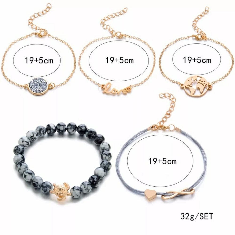 Mandala Bracelet Set - Picture 9 of 14